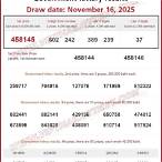 thai lottery nov 16 2021